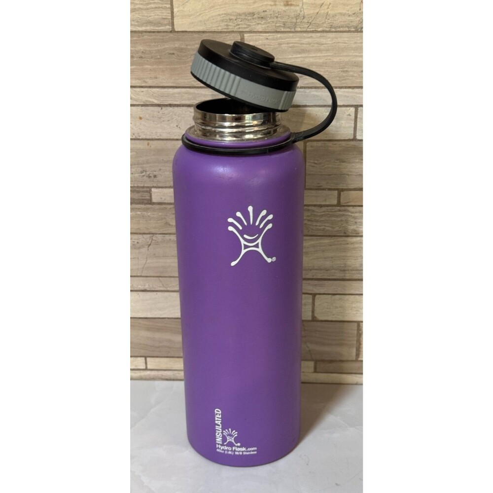 Hydro Flask 40 oz Vacuum Insulated Wide Mouth Stainless Steel Water Bottle